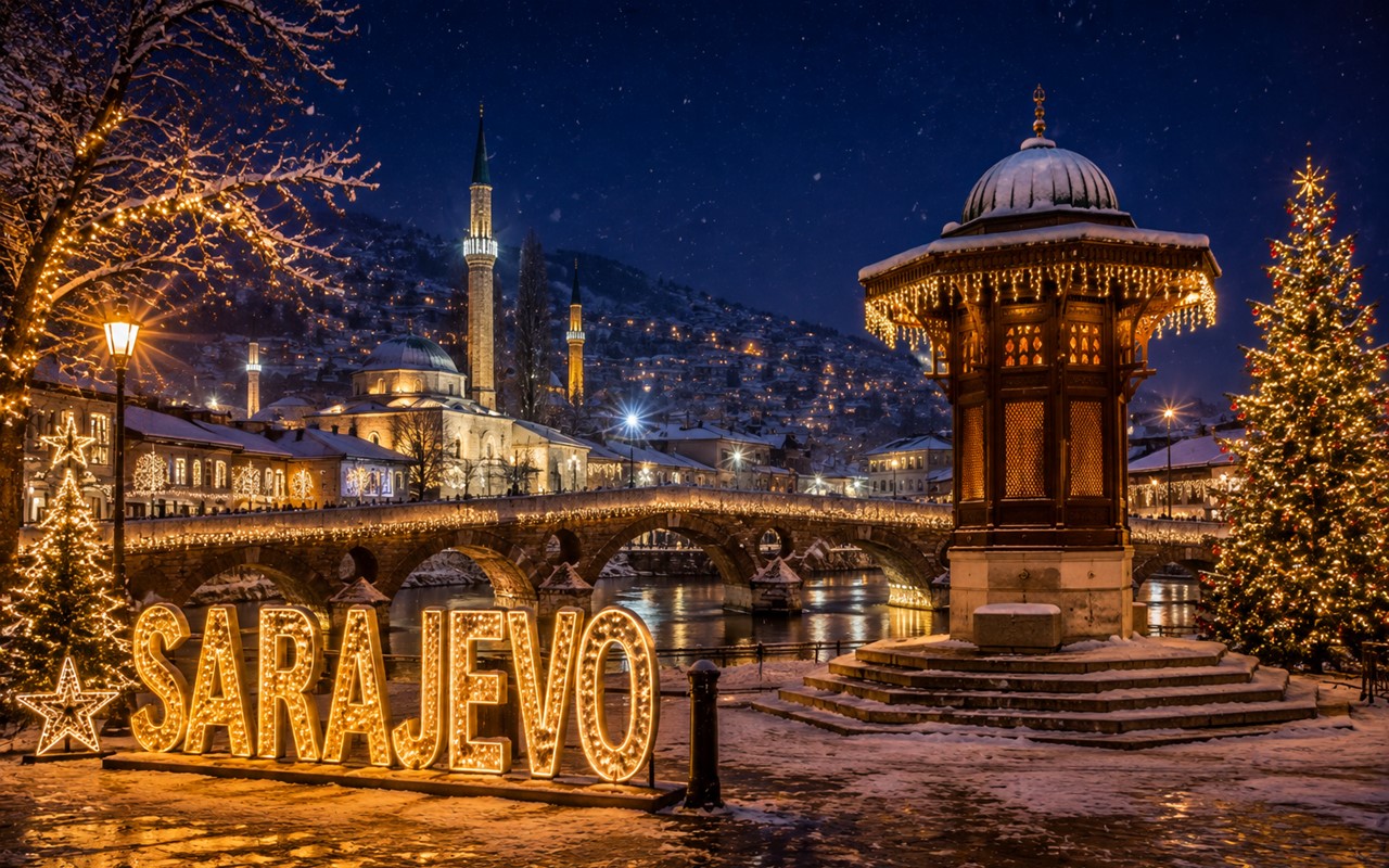 Sarajevo, Mostar i Jajce Nova godina